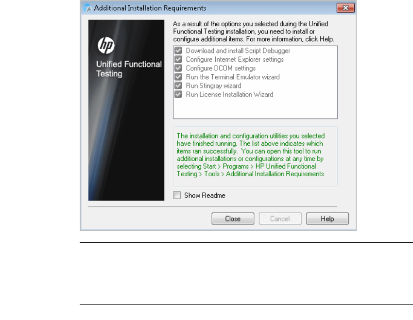 Hp Unified Functional Ing Installation Guide 02 Uft Install