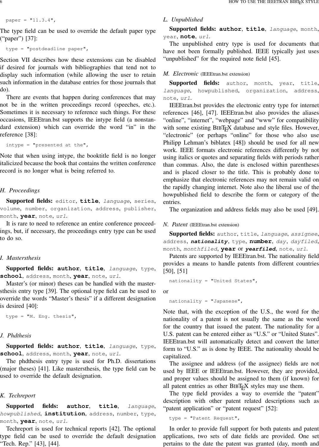 Page 6 of 10 - How To Use The IEEEtran BibTeX Style 04-IEEE Late X Bibliography Instructions-2007