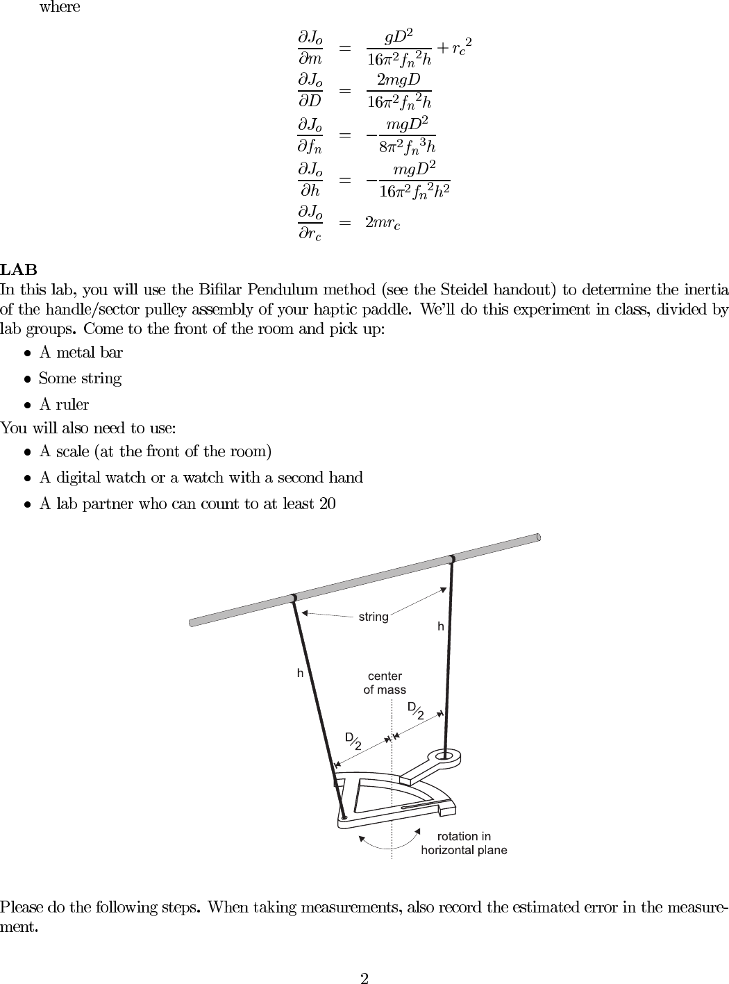 Page 2 of 3 - 09 Bifilar Pendulum Manual - Reference