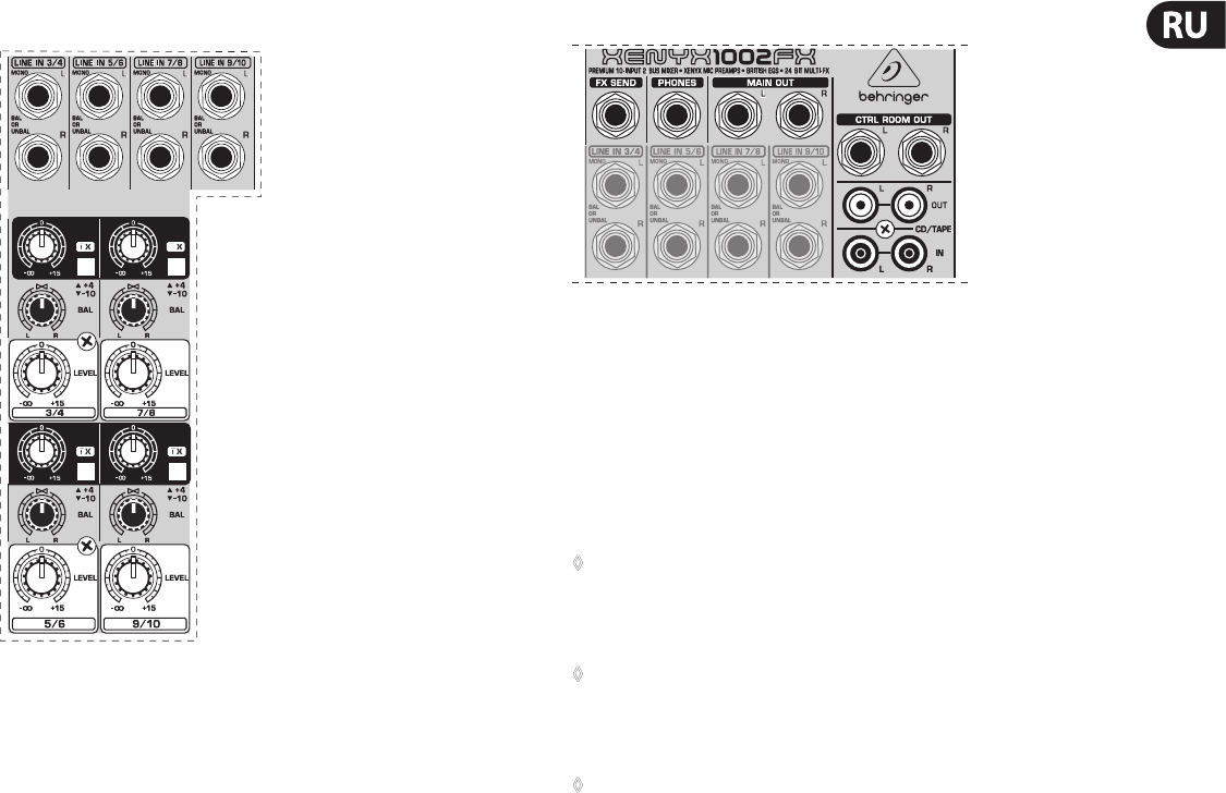 Behringer Xenyx 1002FX Manual And Behringer Xenyx 1202FX, 46 OFF