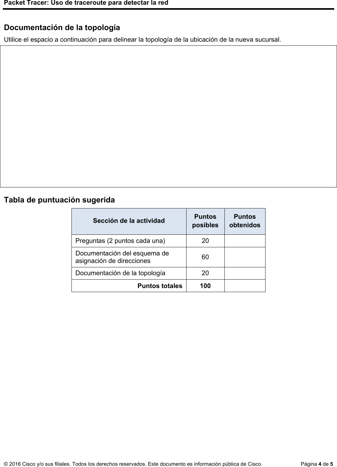 Page 4 of 5 - 1.1.1.8 Packet Tracer - Using Traceroute To Discover The Network Instructions