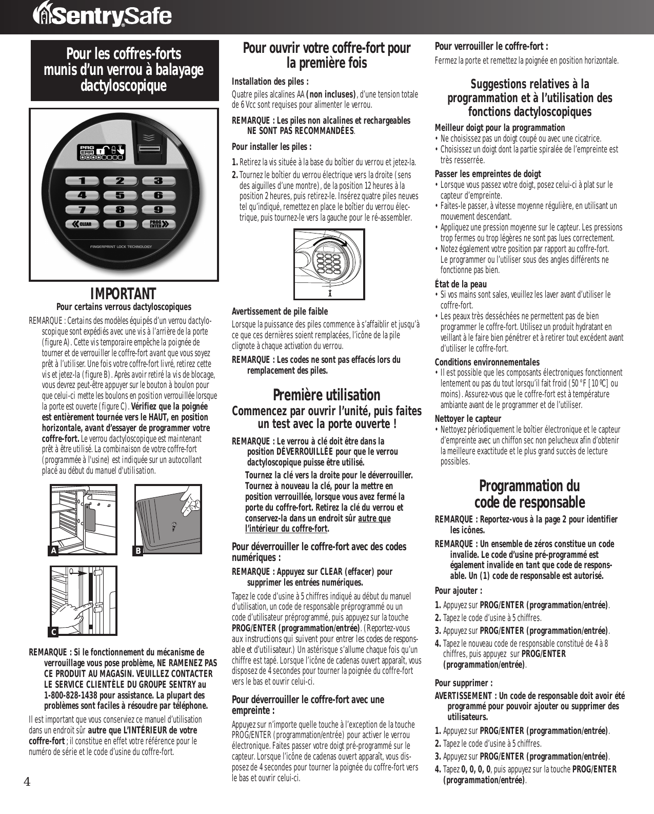 Page 4 of 8 - 077-3799 M01 ComSafe OMRev 1195-manual