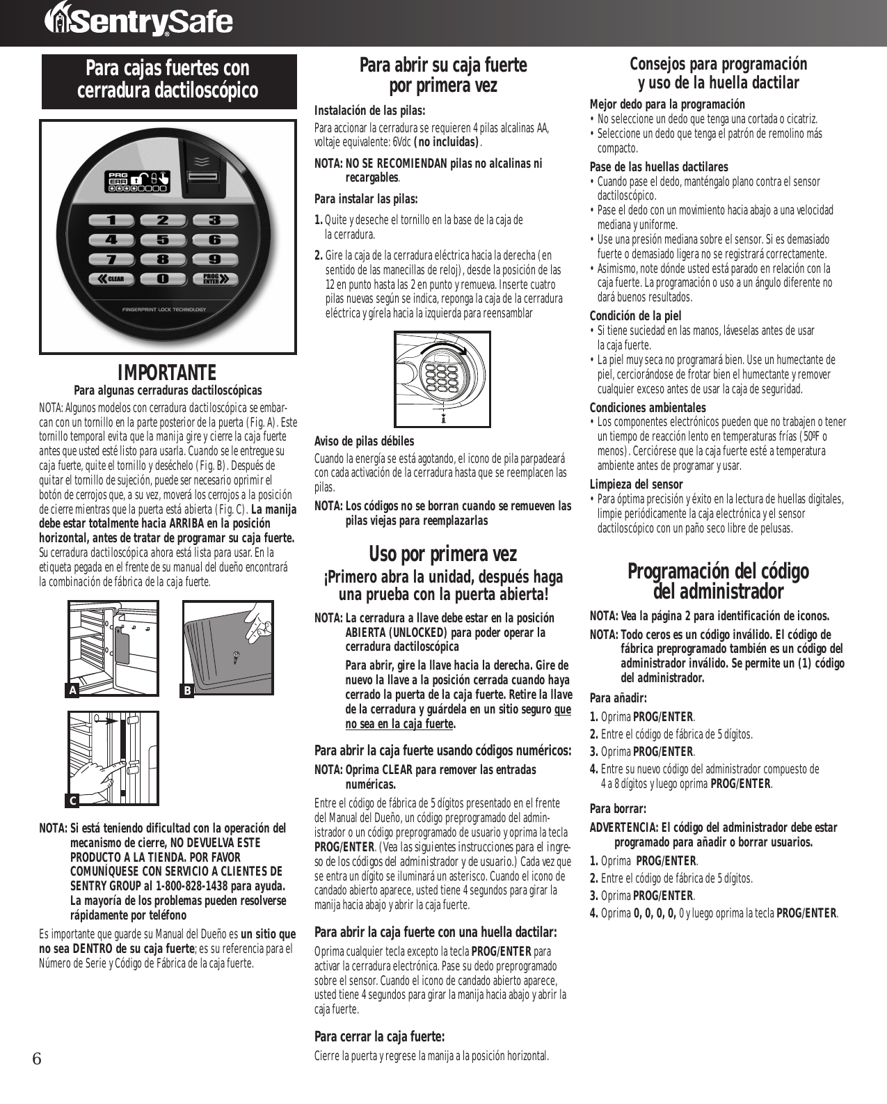 Page 6 of 8 - 077-3799 M01 ComSafe OMRev 1195-manual