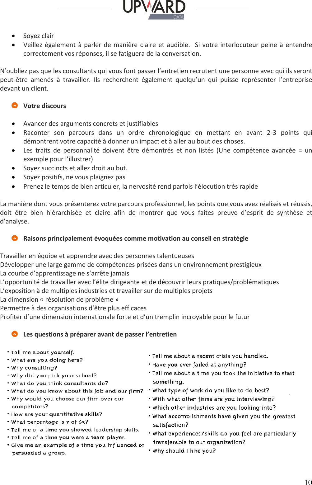 Page 10 of 11 - 1. Guide De Préparation Aux Entretiens Et études Cas BCG Gamma