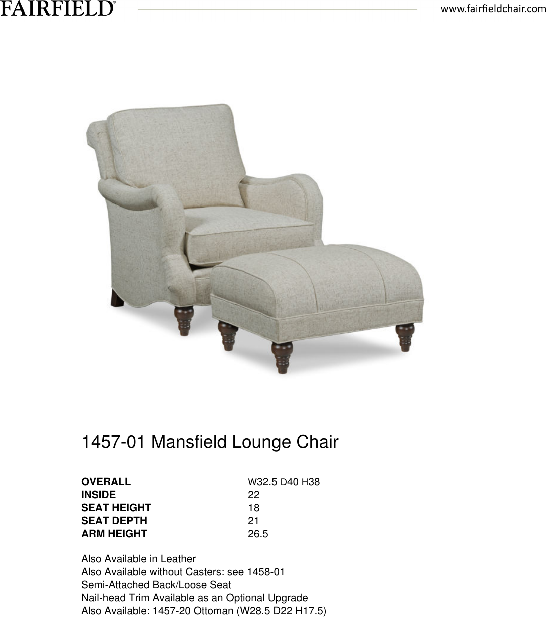 Fairfield Chair 1457 01
