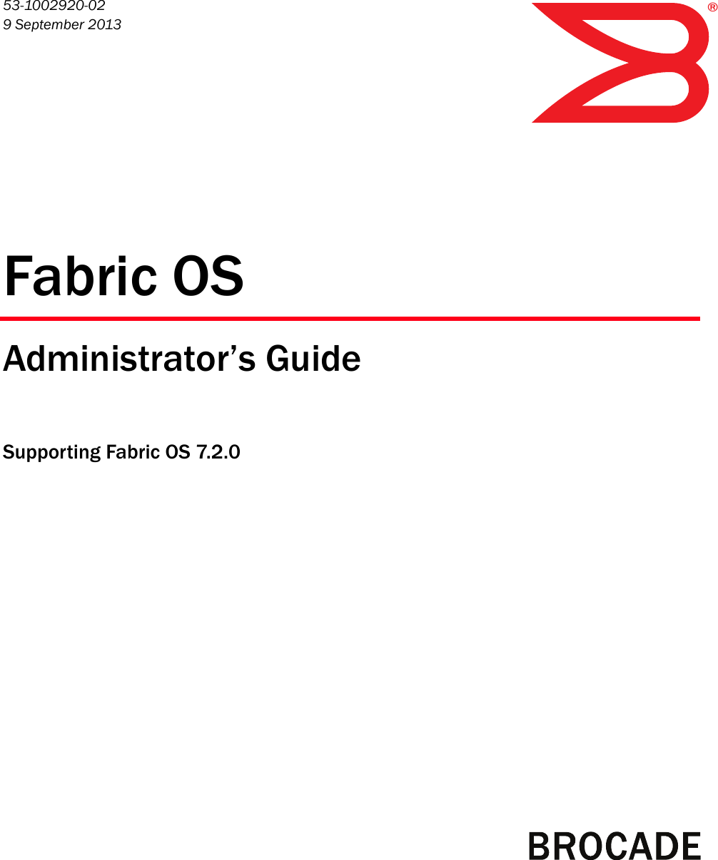 Fabric OS Administrator’s Guide V7.2.0 1507967232powerconnect b dcx4s