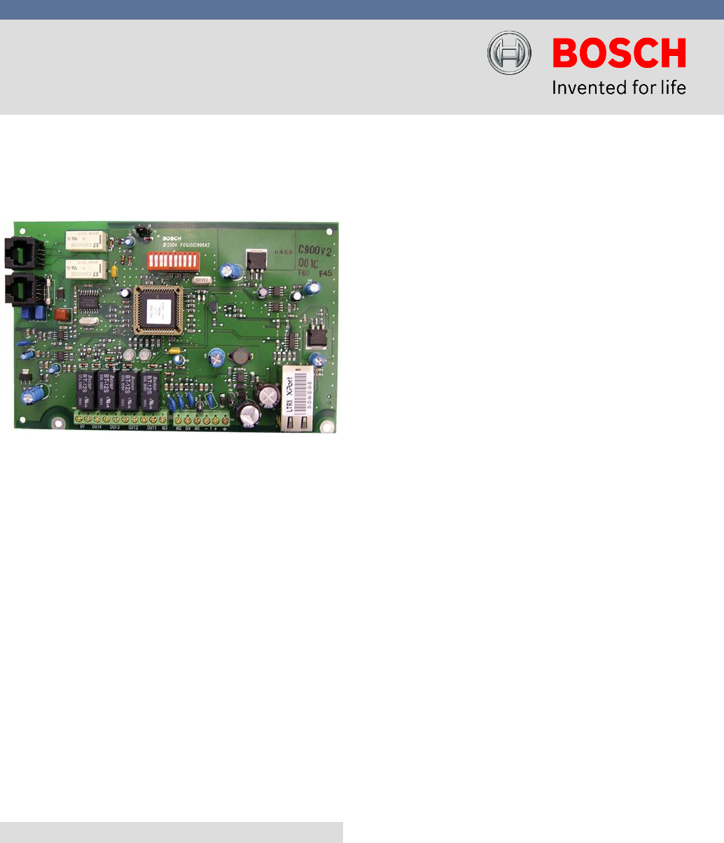 Bosch C900V2 Conettix Dialer Capture Ethernet Module 
