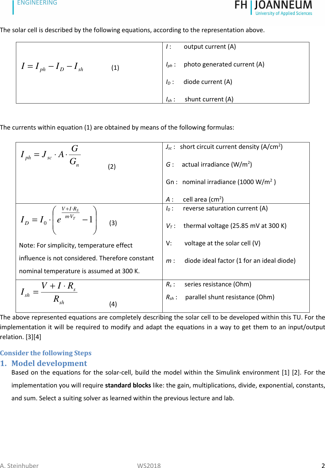 Page 2 of 7 - 181015_MBD_TU2_Solar_PA_Guidelines 181015 MBD TU2 Solar Cell Guide