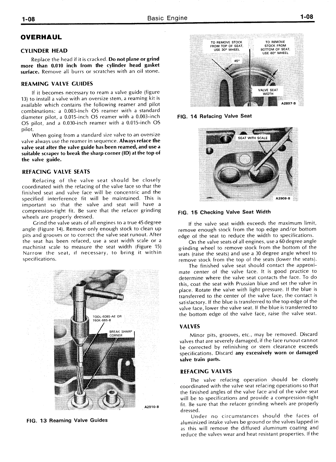 194 216 Ford LSG 423 2.3L Industrial Engine Service Manual (May1986)