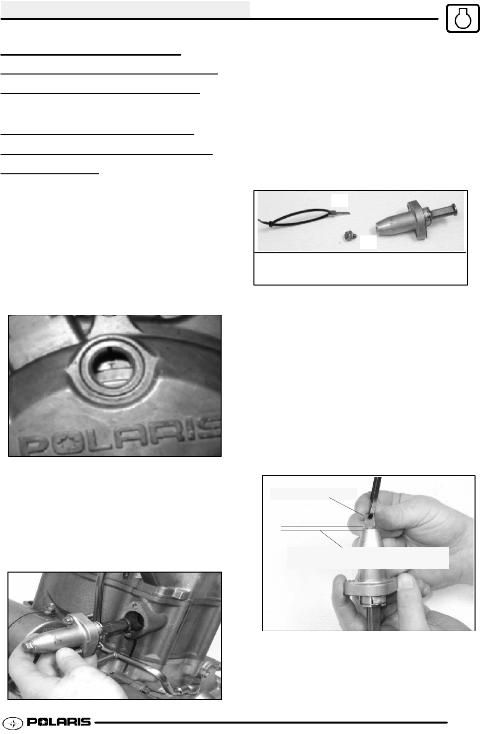 2003 Polaris Predator 500 Service Manual