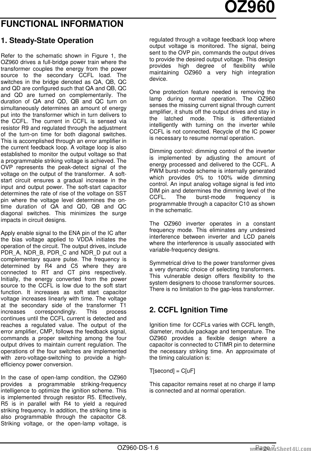 Page 7 of 12 - CCFL Backlight Controller 2008129131956425