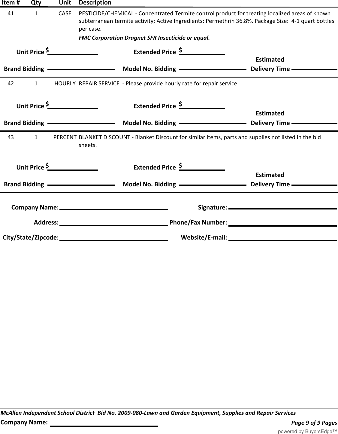 Page 10 of 10 - 2009-080 Addendum No.1 !! No 1