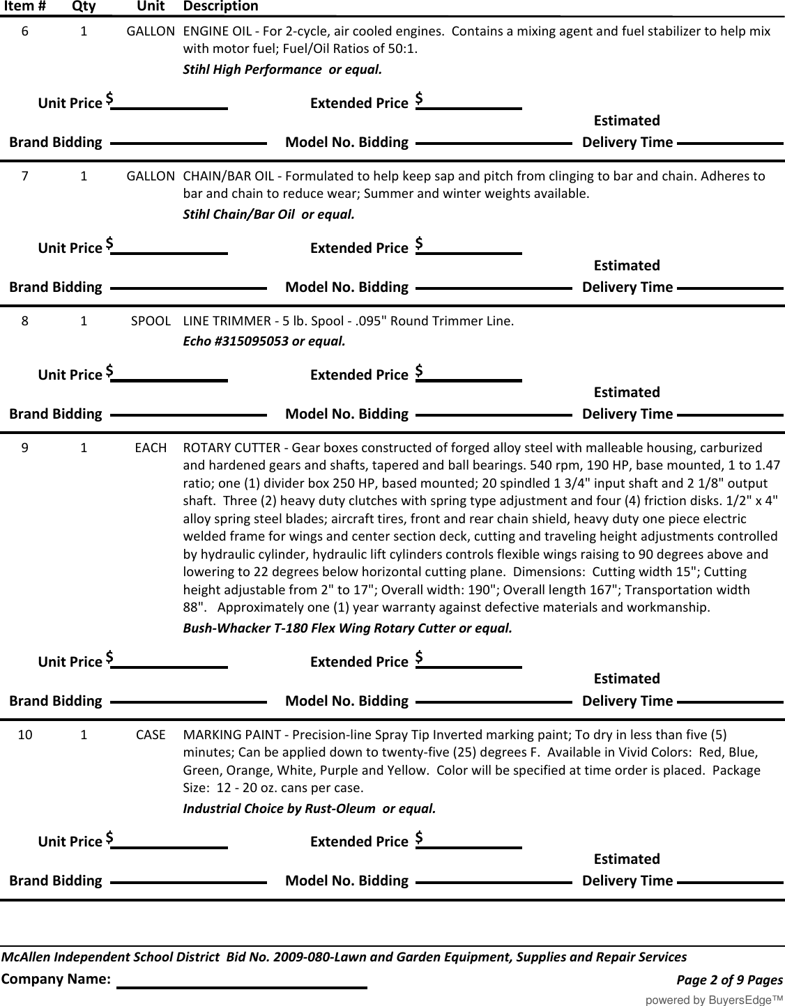 Page 3 of 10 - 2009-080 Addendum No.1 !! No 1