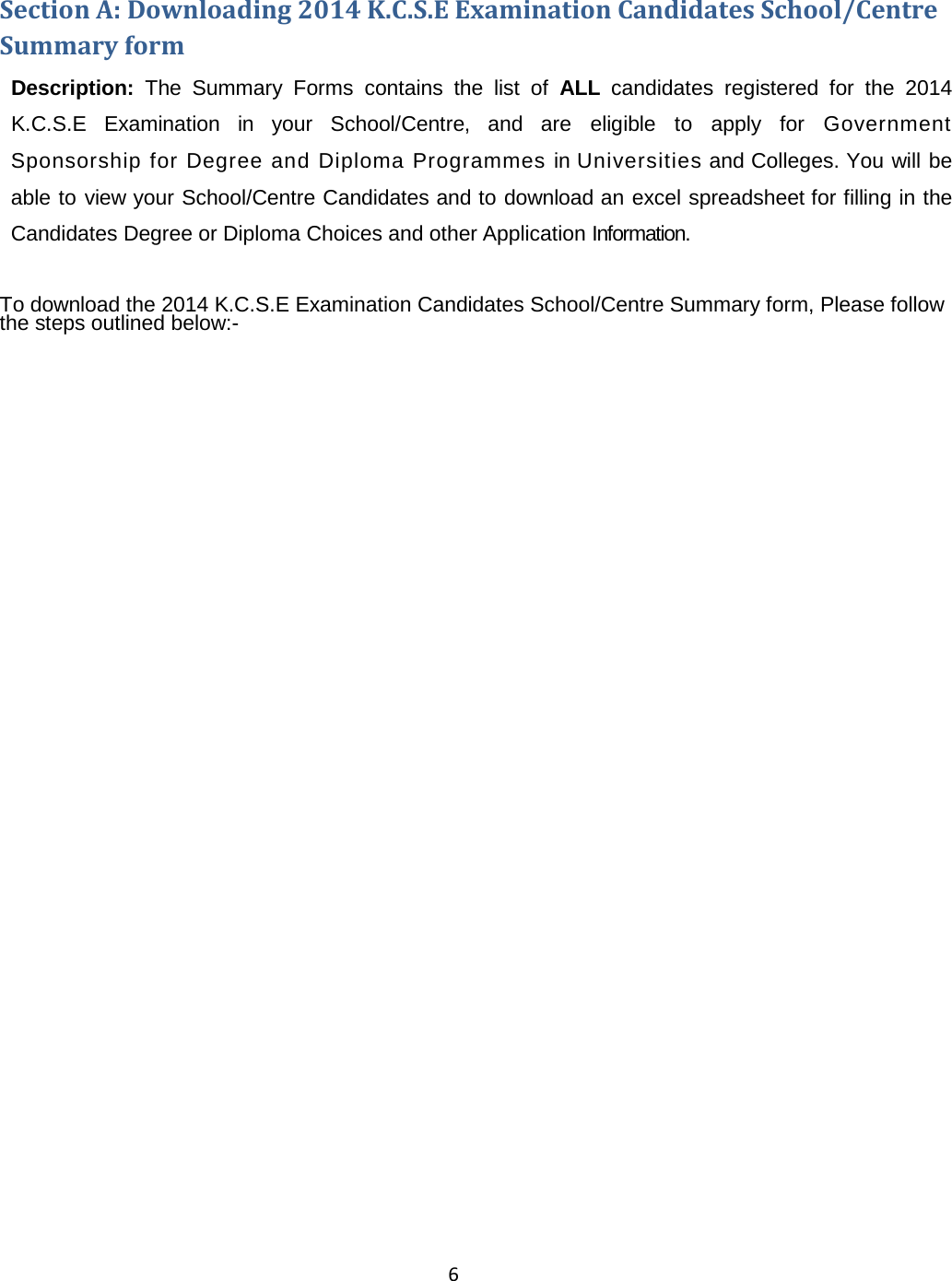 Page 6 of 11 - Degree-and-cut-off-points-for-kcse-2012 2015 School Manual