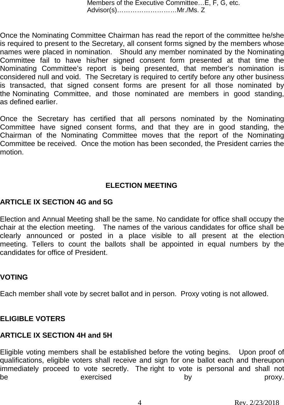 Page 4 of 10 - 2018 Youth And College Elections Procedure Manual