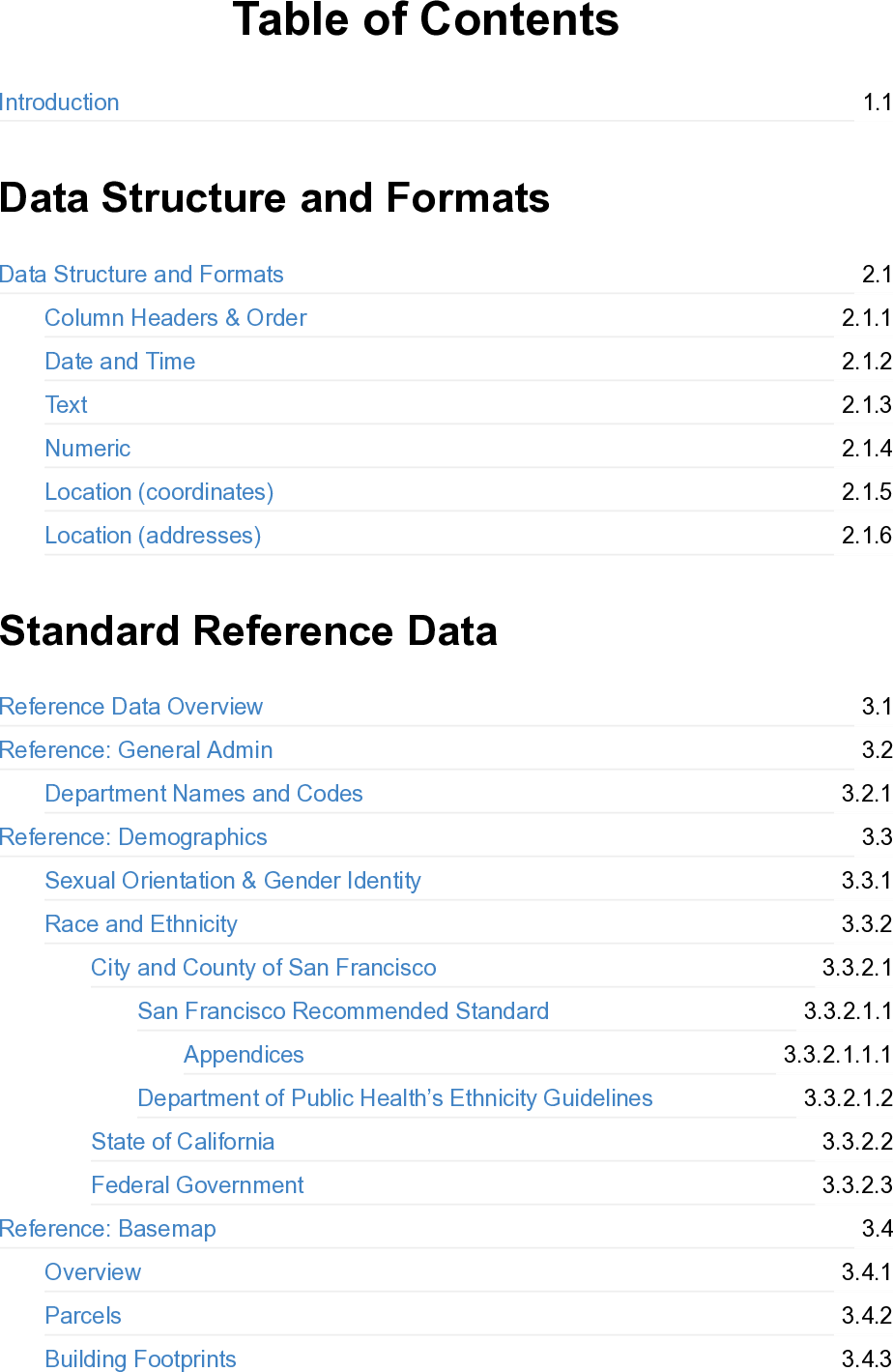 Data Standards Reference Handbook (Beta Release) 2019 01 Sf Publishing