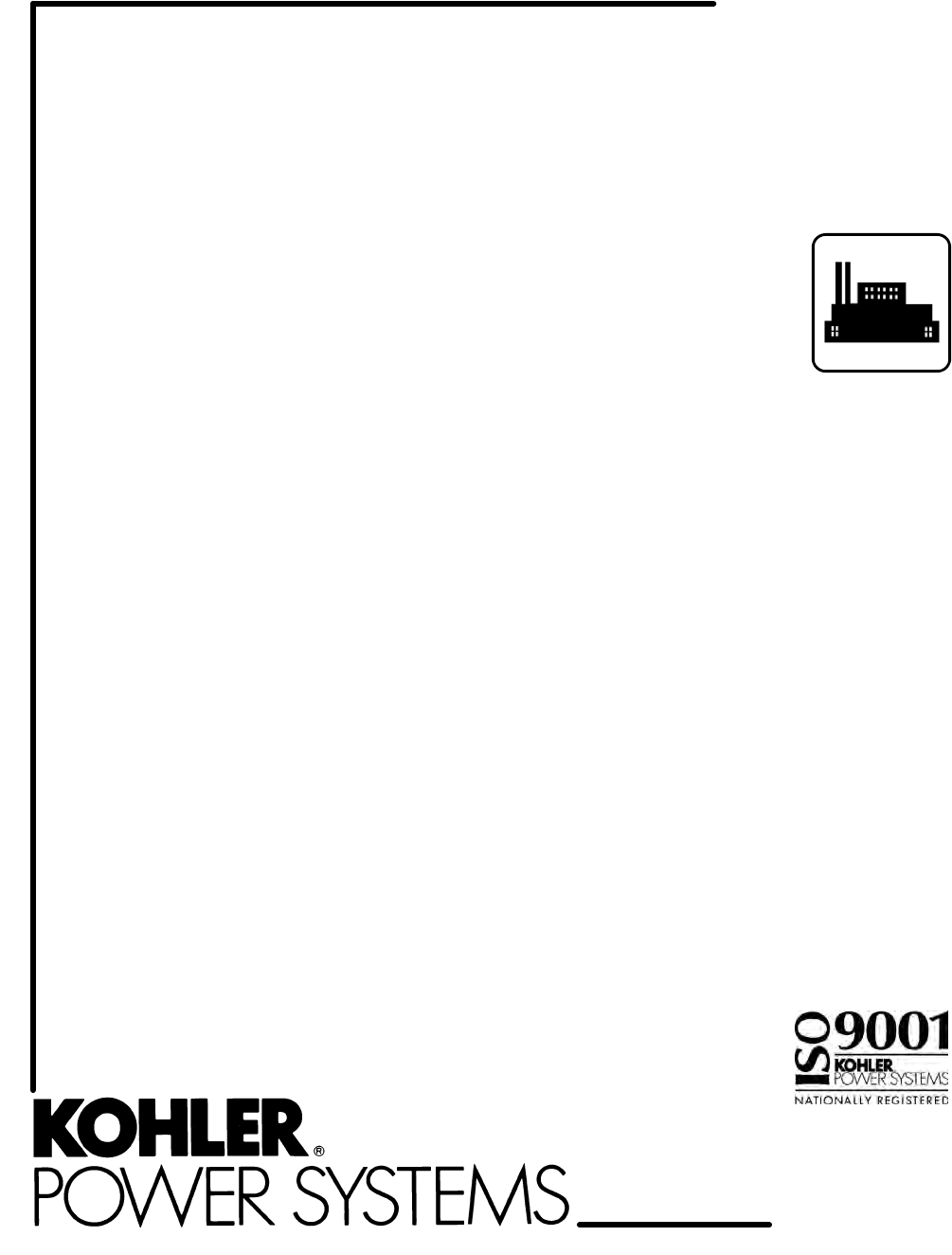 Generator Sets 20 2800 K W 2800k Decision Maker 550 Operation Manual