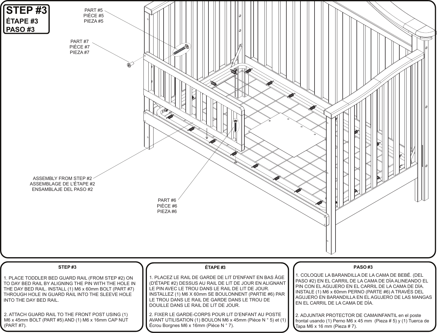 Page 5 of 6 - 24633-180127-Daybed-Rail-and-Toddler-Guardrail-Kit_Assembly_Instructions  24633-180127-daybed-rail-and-toddler-guardrail-kit Assembly Instructions