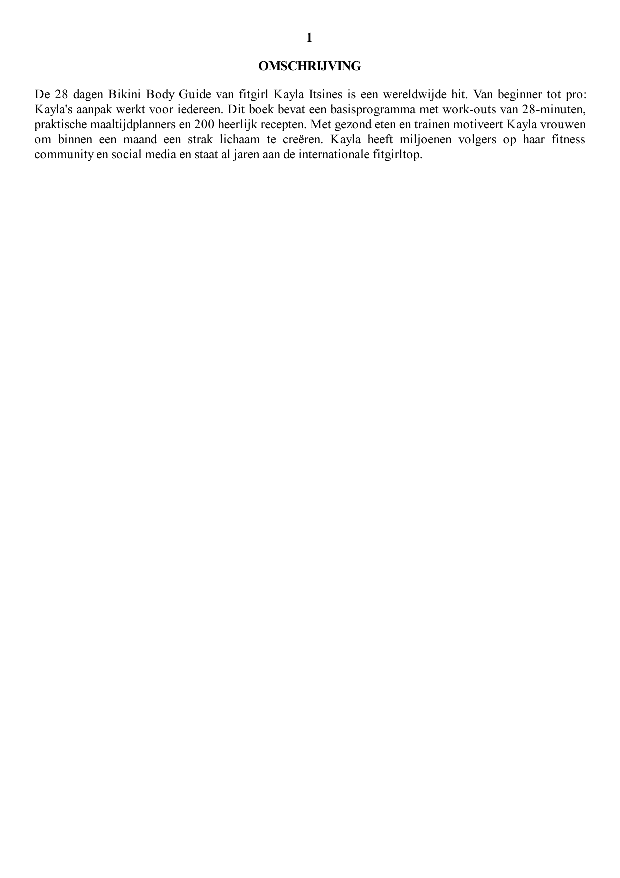Page 2 of 4 - 28 Dagen Bikini Body Guide PDF / EPUB - [M6GDMAQ5EW] 28-dagen-bikini-body-guide-M6GDMAQ5EW