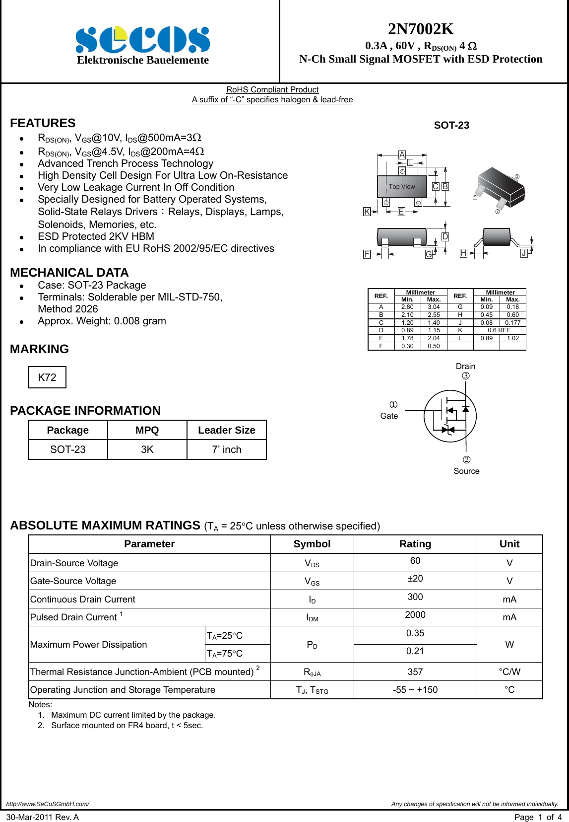 FTK7002K MOSFET Datasheet Pdf Cross Reference Search, 44% OFF