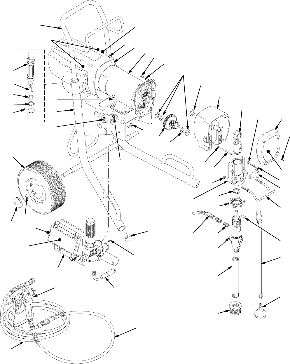 airless paint sprayer parts near me