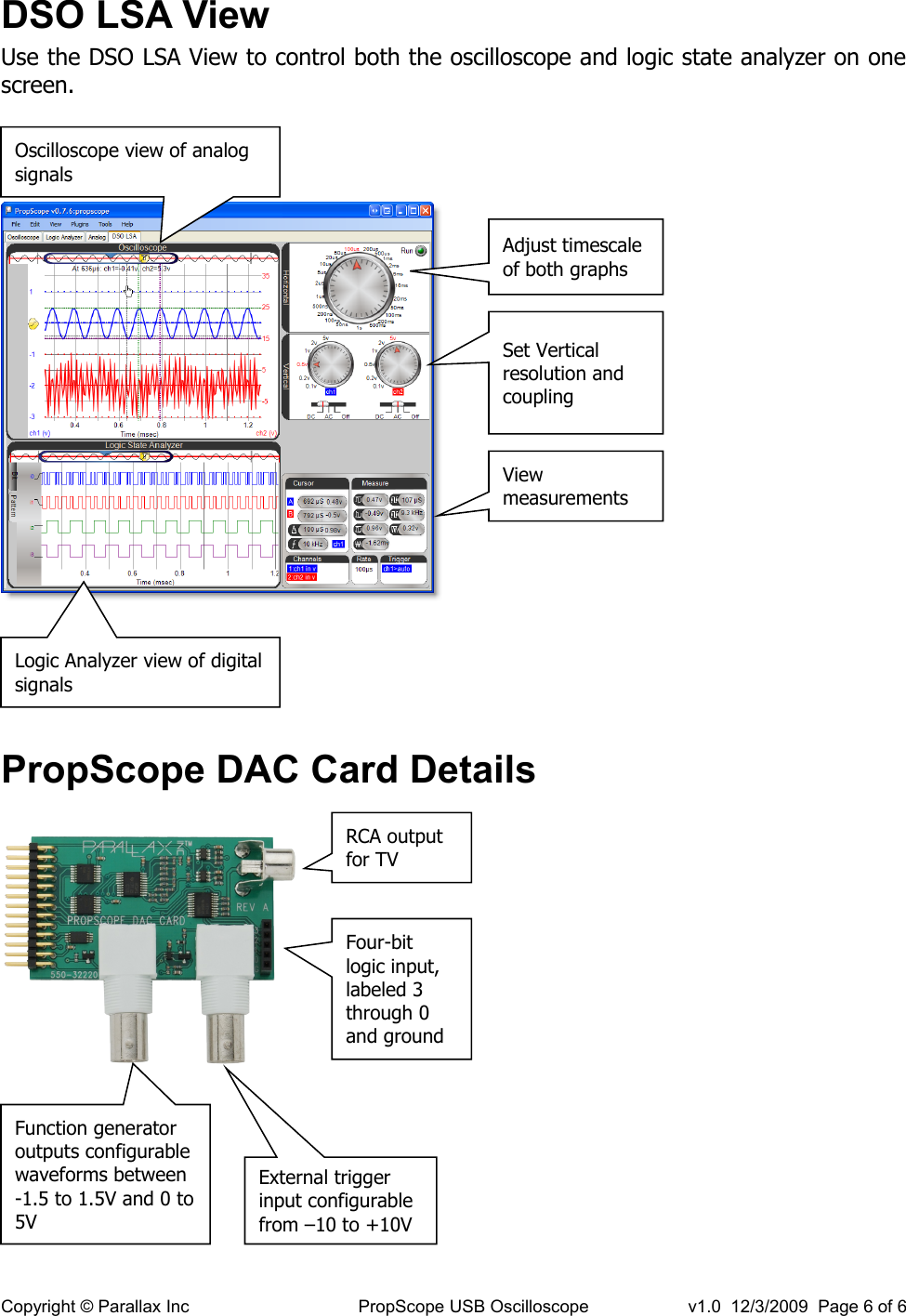 Page 6 of 6 - Getting Started With The PropScope USB Oscilloscope 32220gettingstartedv10