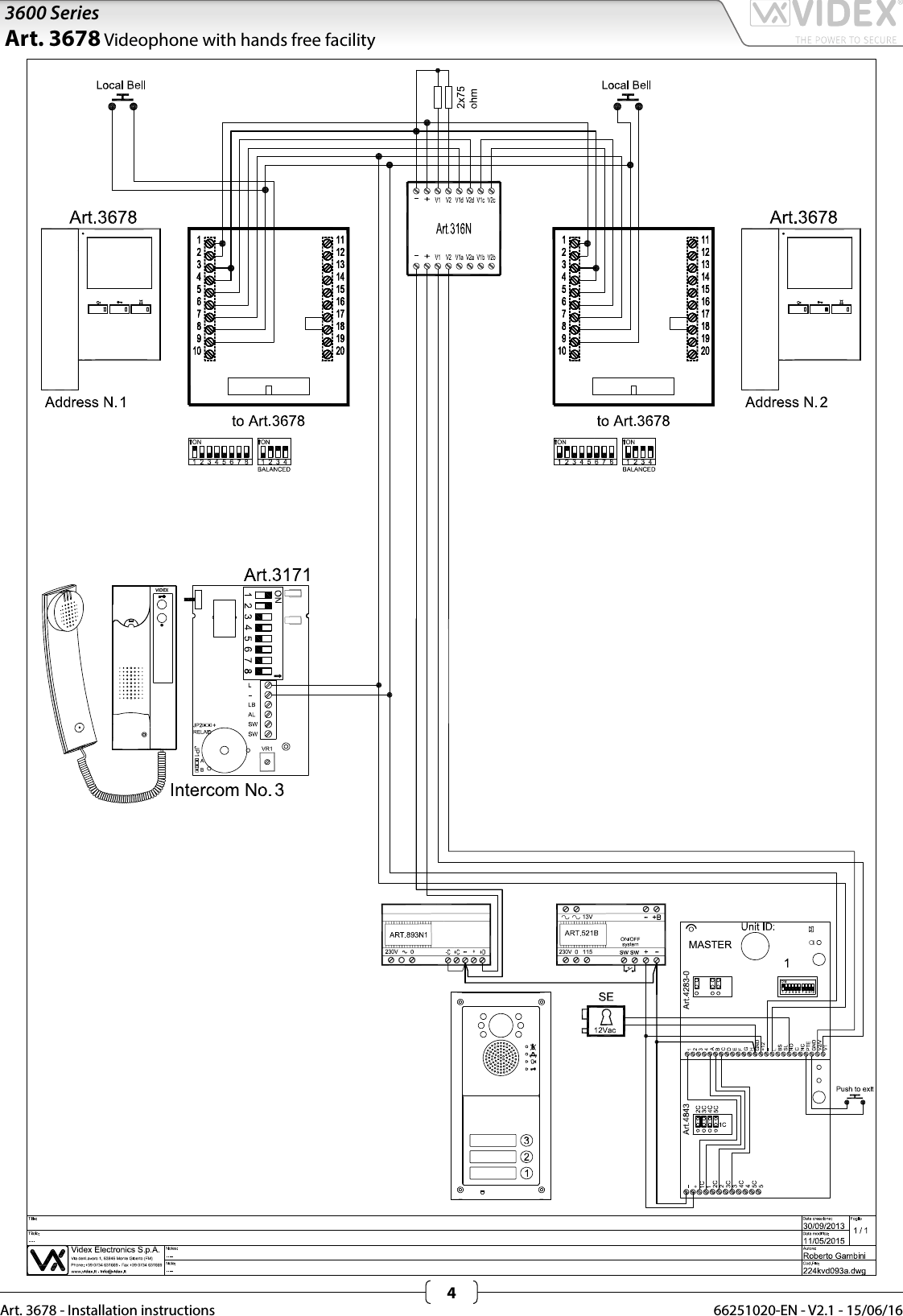 Page 4 of 8 - 3678 Instruction Manual