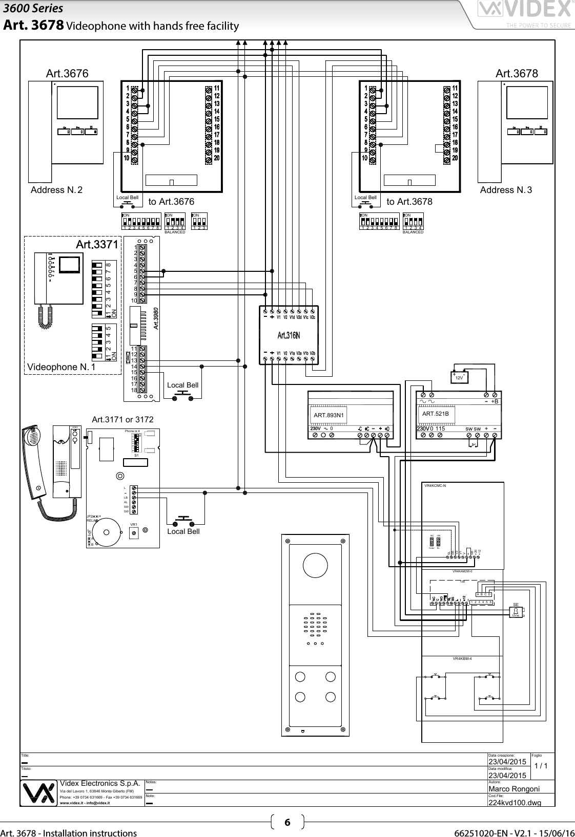 Page 6 of 8 - 3678 Instruction Manual