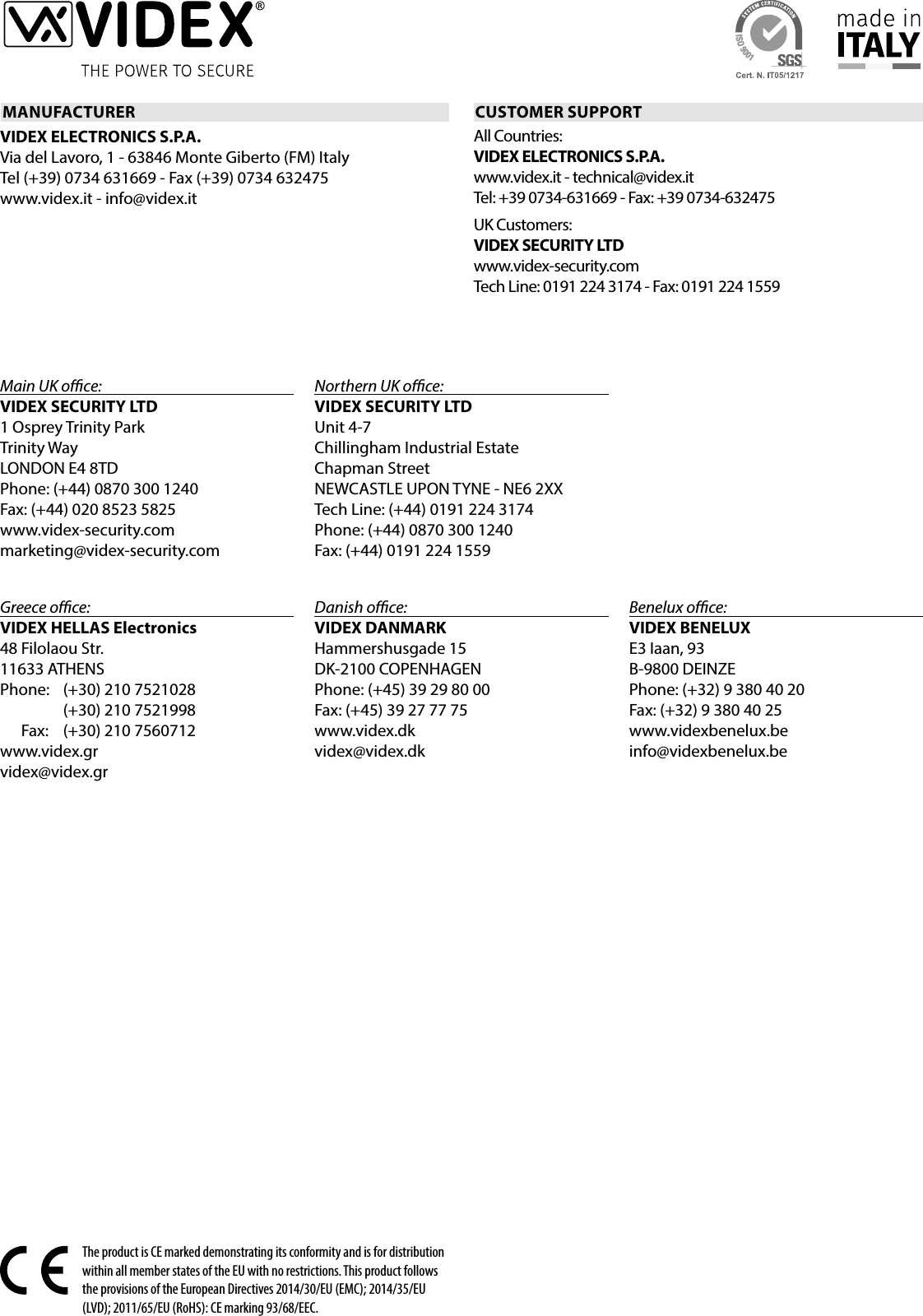 Page 8 of 8 - 3678 Instruction Manual