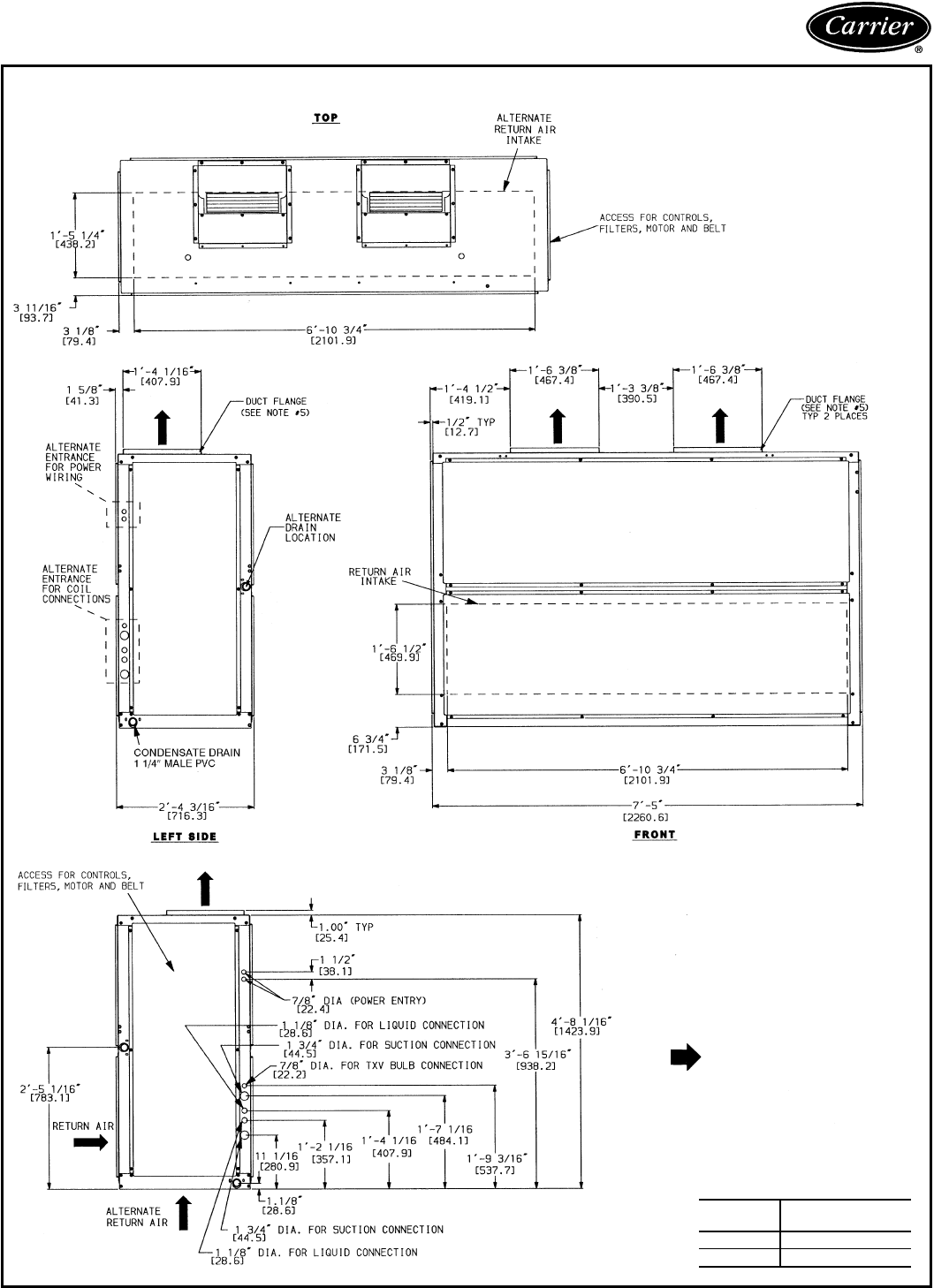 AIR COOLED CONDENSING UNIT 38EH 38AH