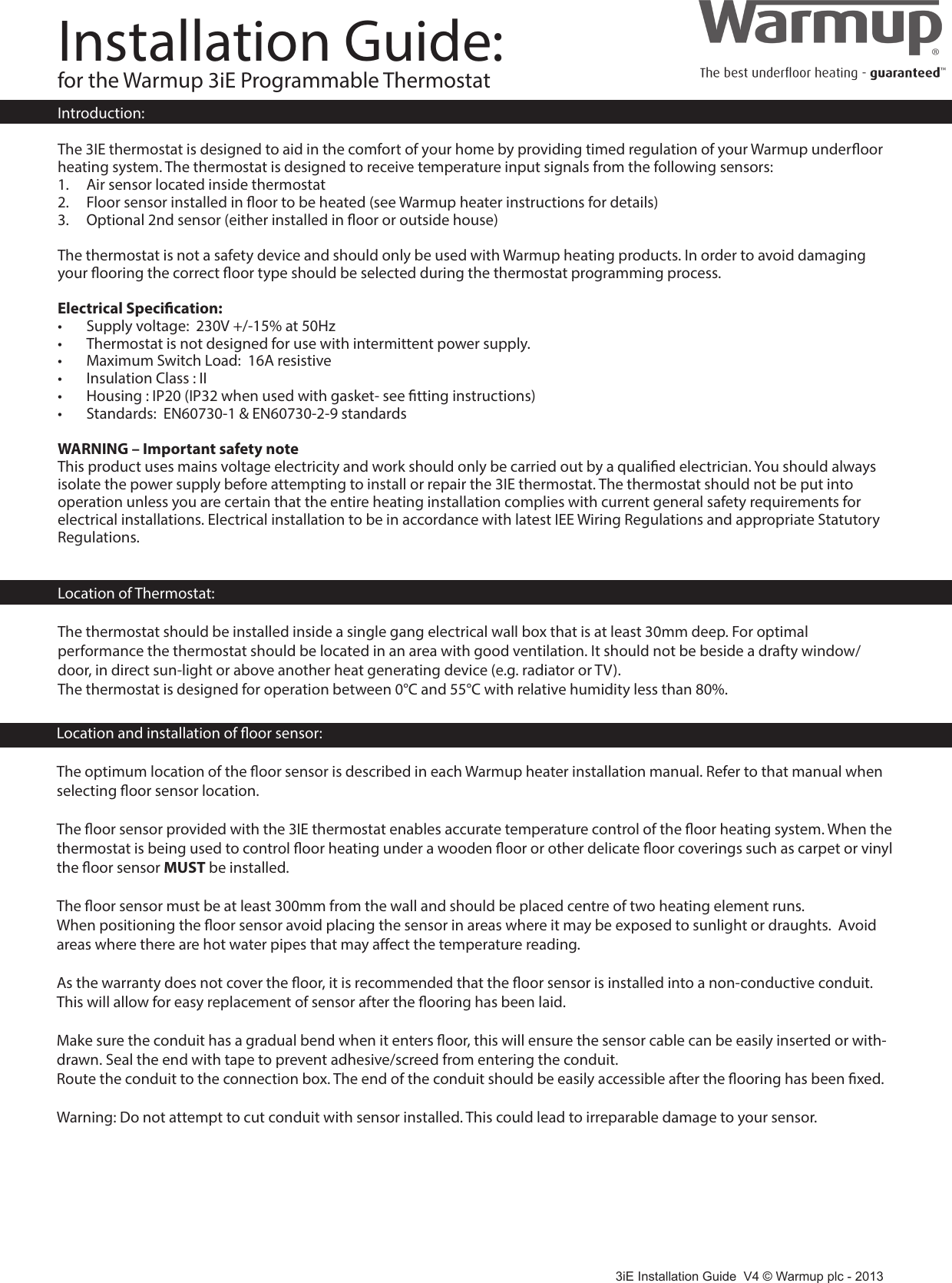 Page 1 of 4 - 3IE-Installation-Guide