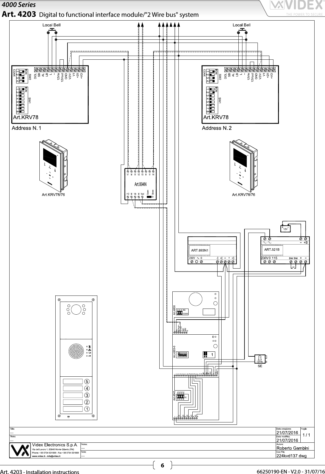 Page 6 of 8 - 4203 Installation Instructions