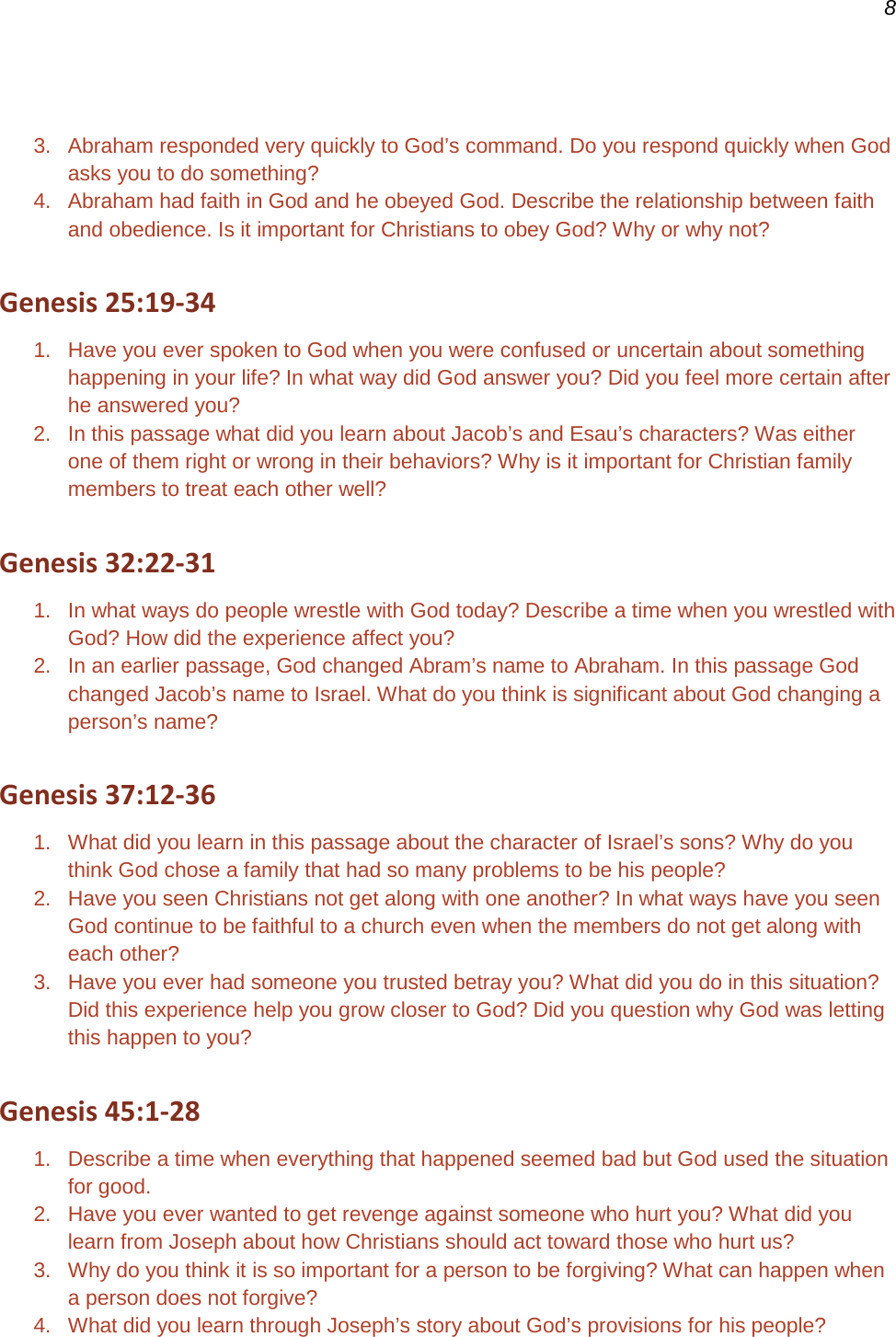 Page 8 of 9 - 4. Application Guide For Genesis