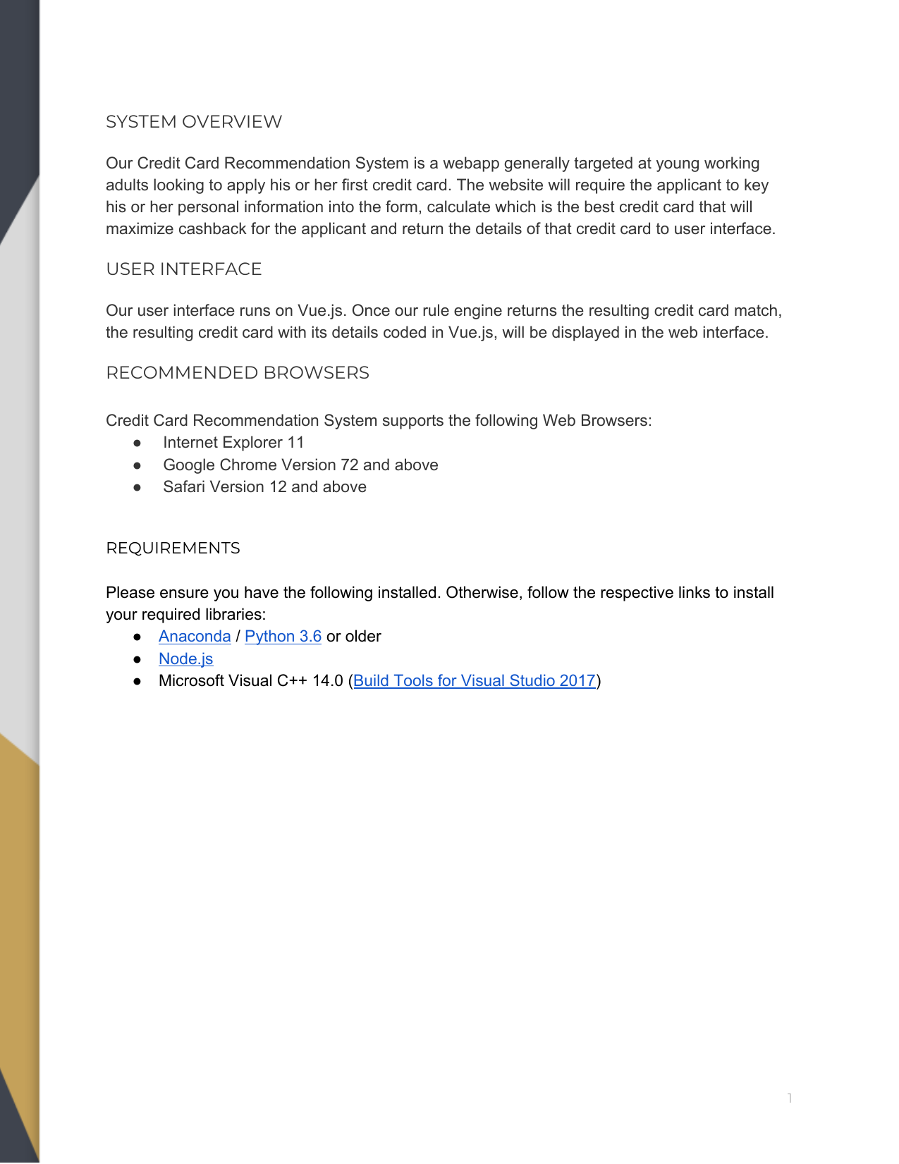 Page 2 of 7 - 4M1L User Guide CCRS