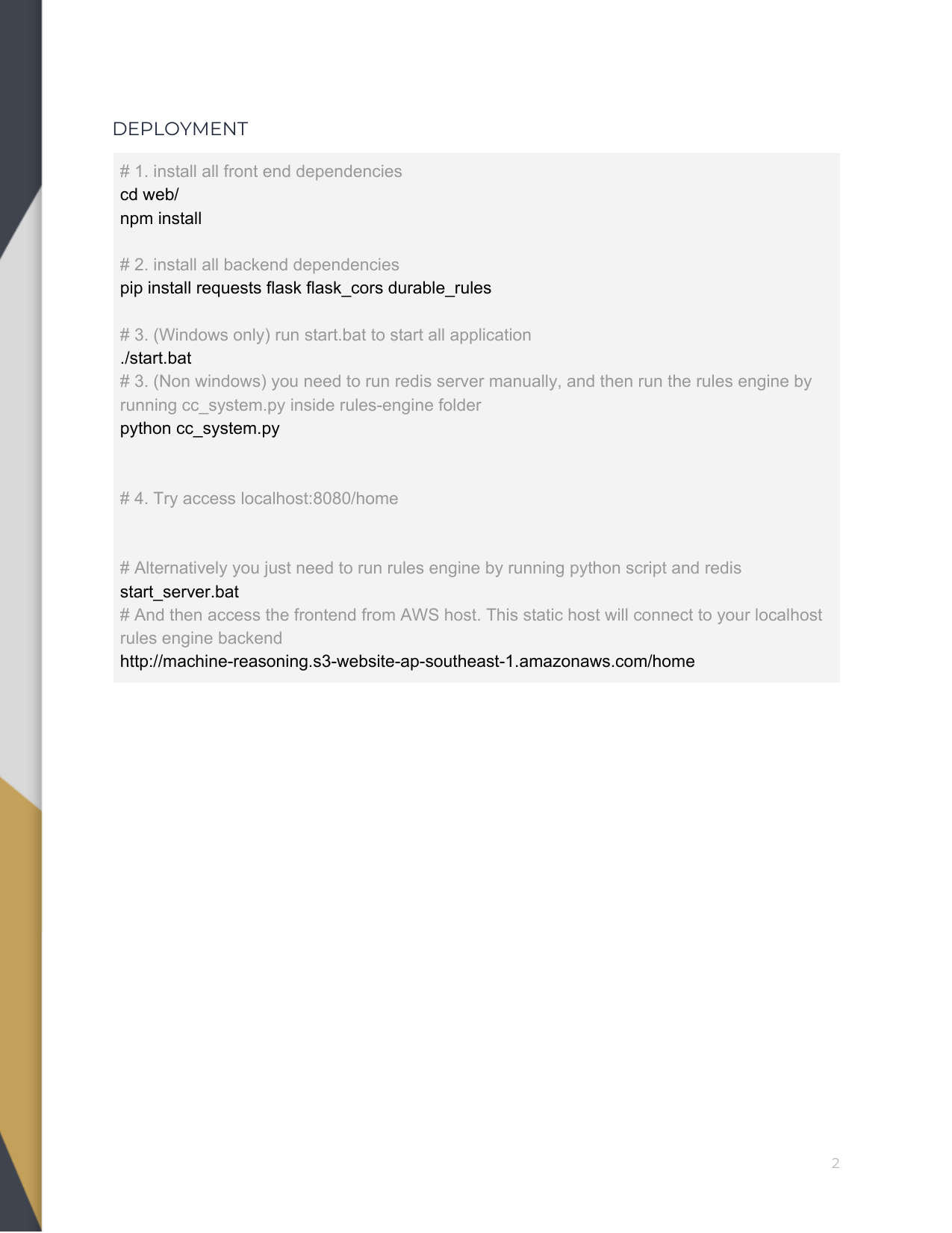 Page 3 of 7 - 4M1L User Guide CCRS
