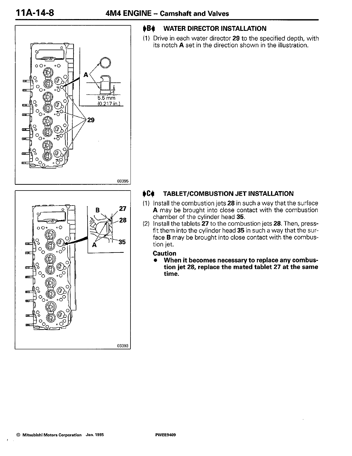 ENGINE Workshop Manual 4M4 (W E) 4M40