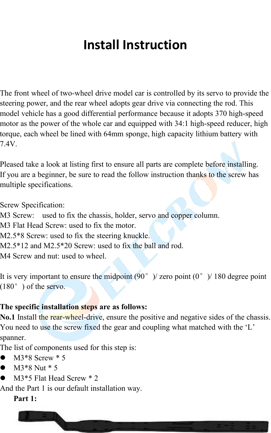 4wd Car Install Instructions