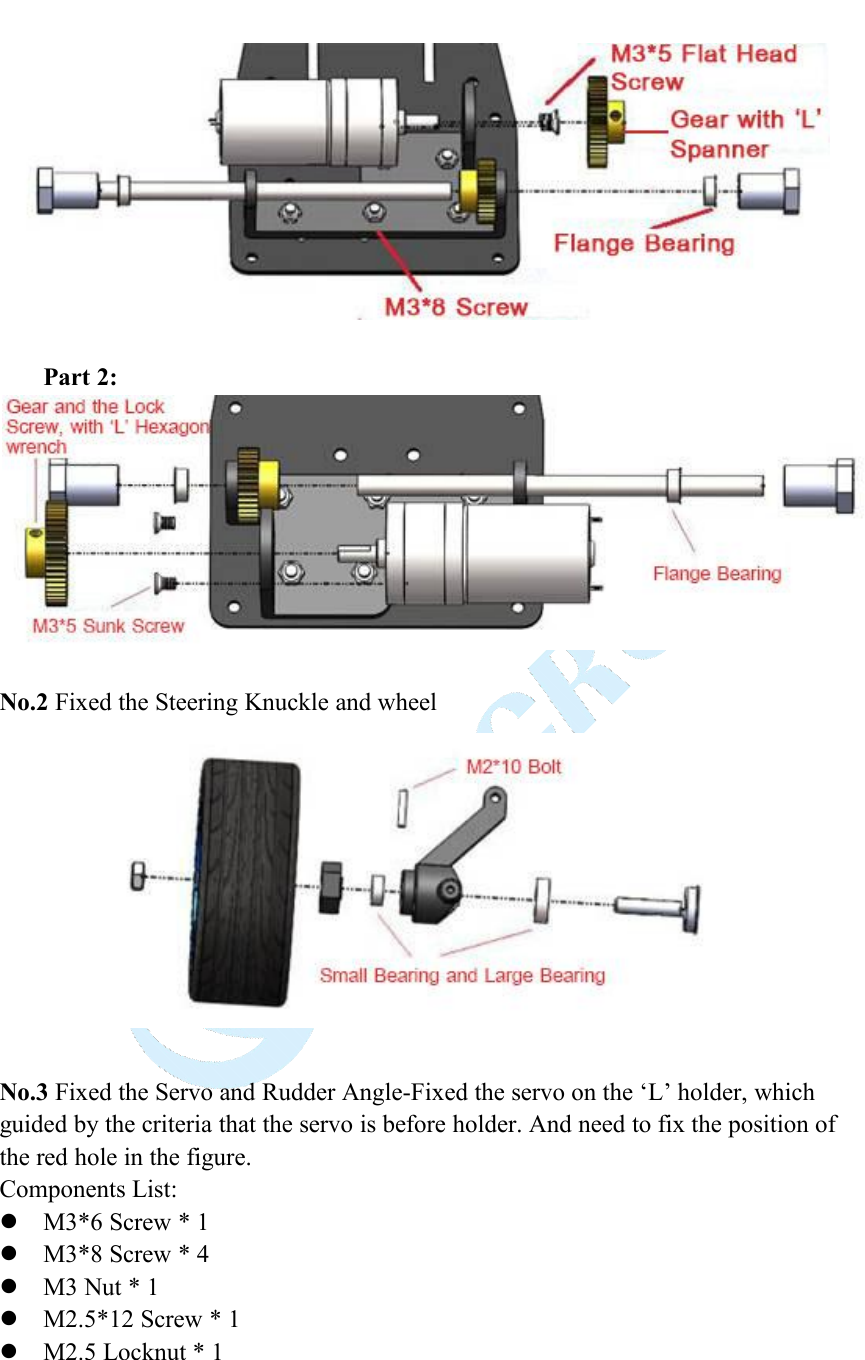 Page 2 of 5 - 4wd Car Install Instructions