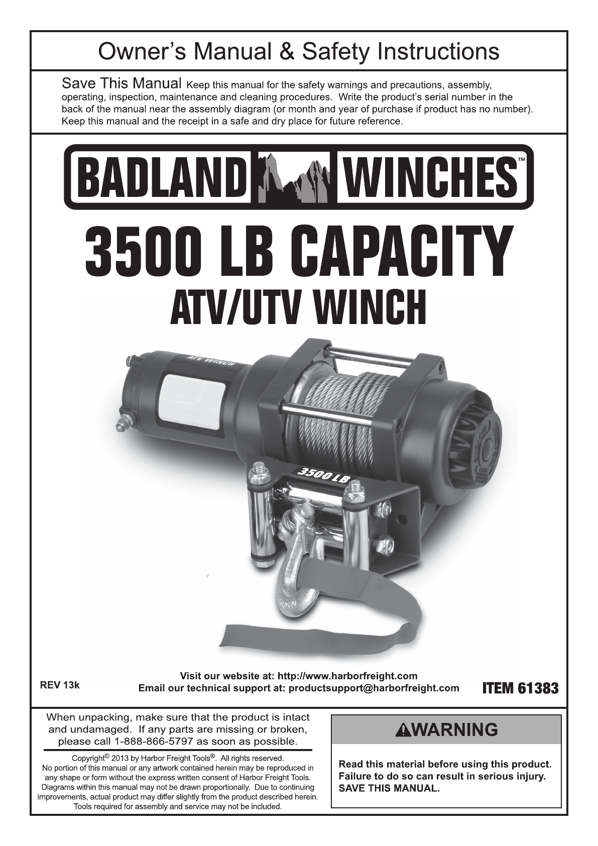 Badland 3500 Winch Wiring Diagram - 16