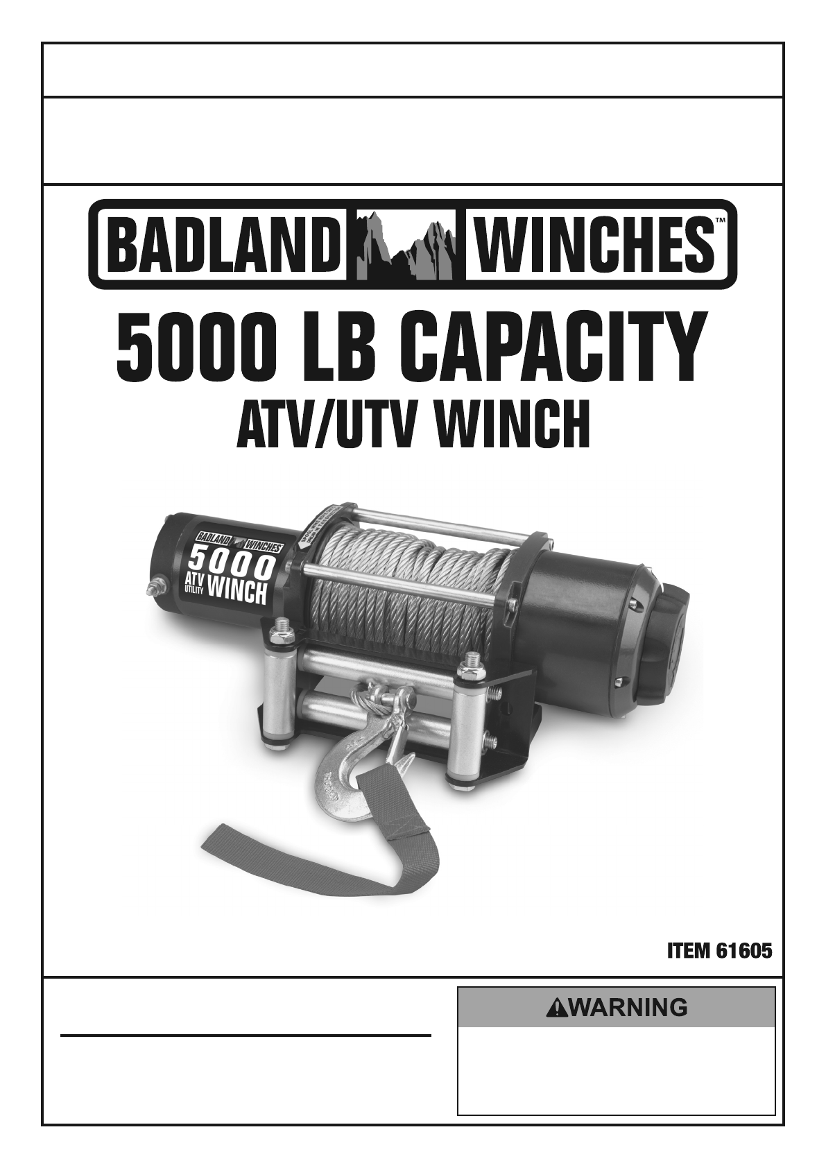 Badland 5000 Winch Wiring Diagram