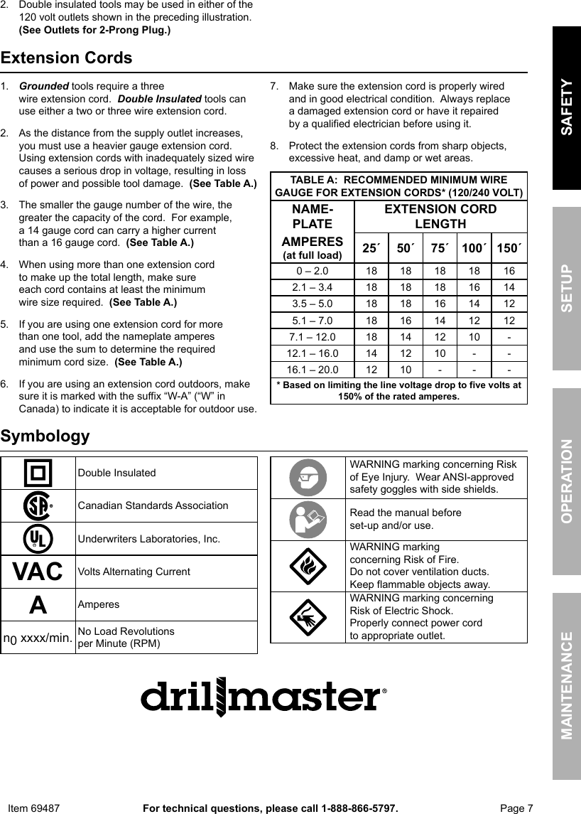 Page 7 of 12 - Manual For The 69487 6 In. Compact Palm Polisher