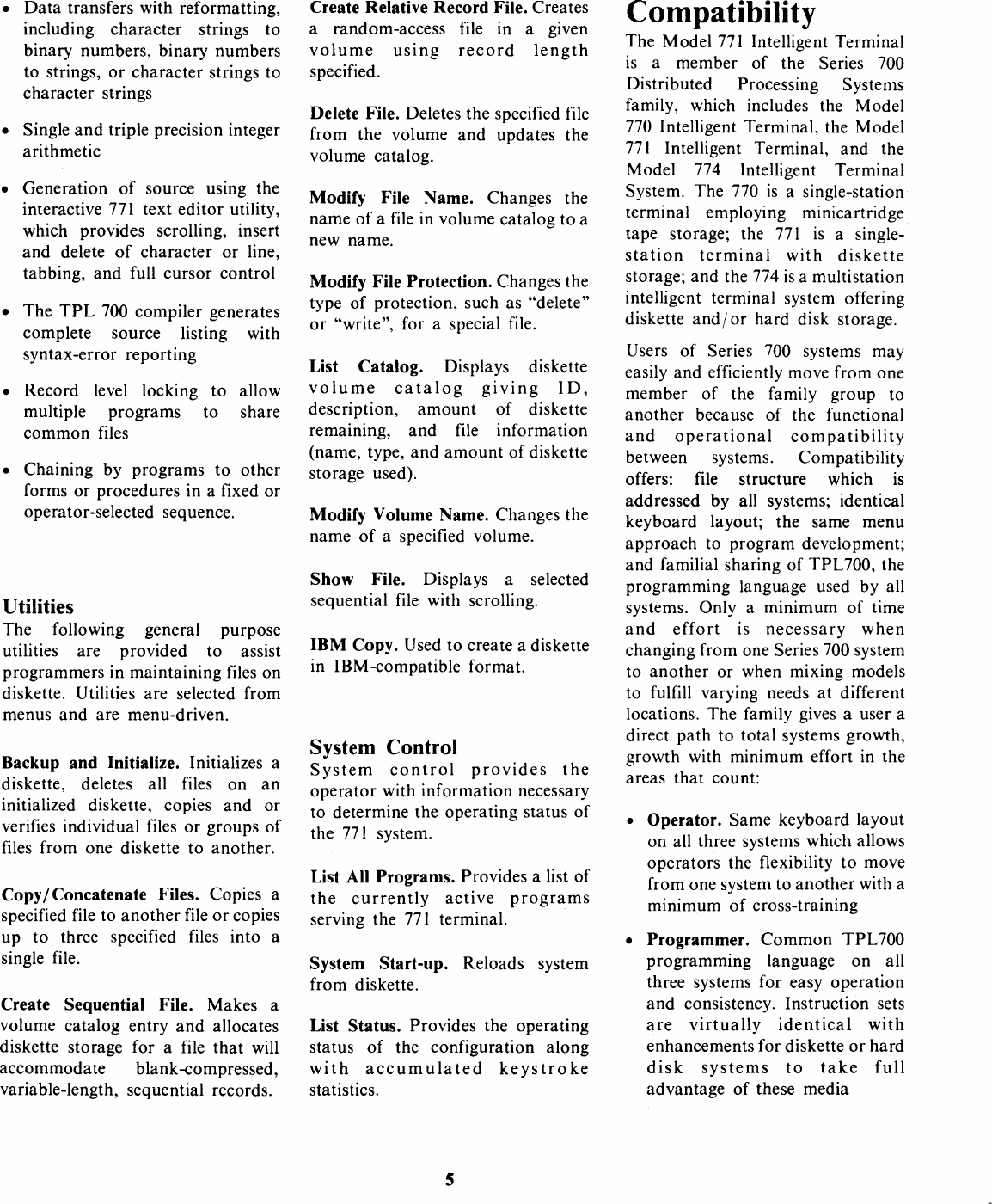 Page 6 of 10 - 771_Intelligent_Terminal_Brochure_Jun78 771 Intelligent Terminal Brochure Jun78