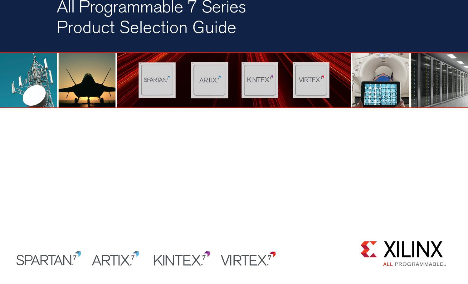 Page 1 of 12 - 7 Series Product Tables And Selection Guide 7-series-product-selection-guide