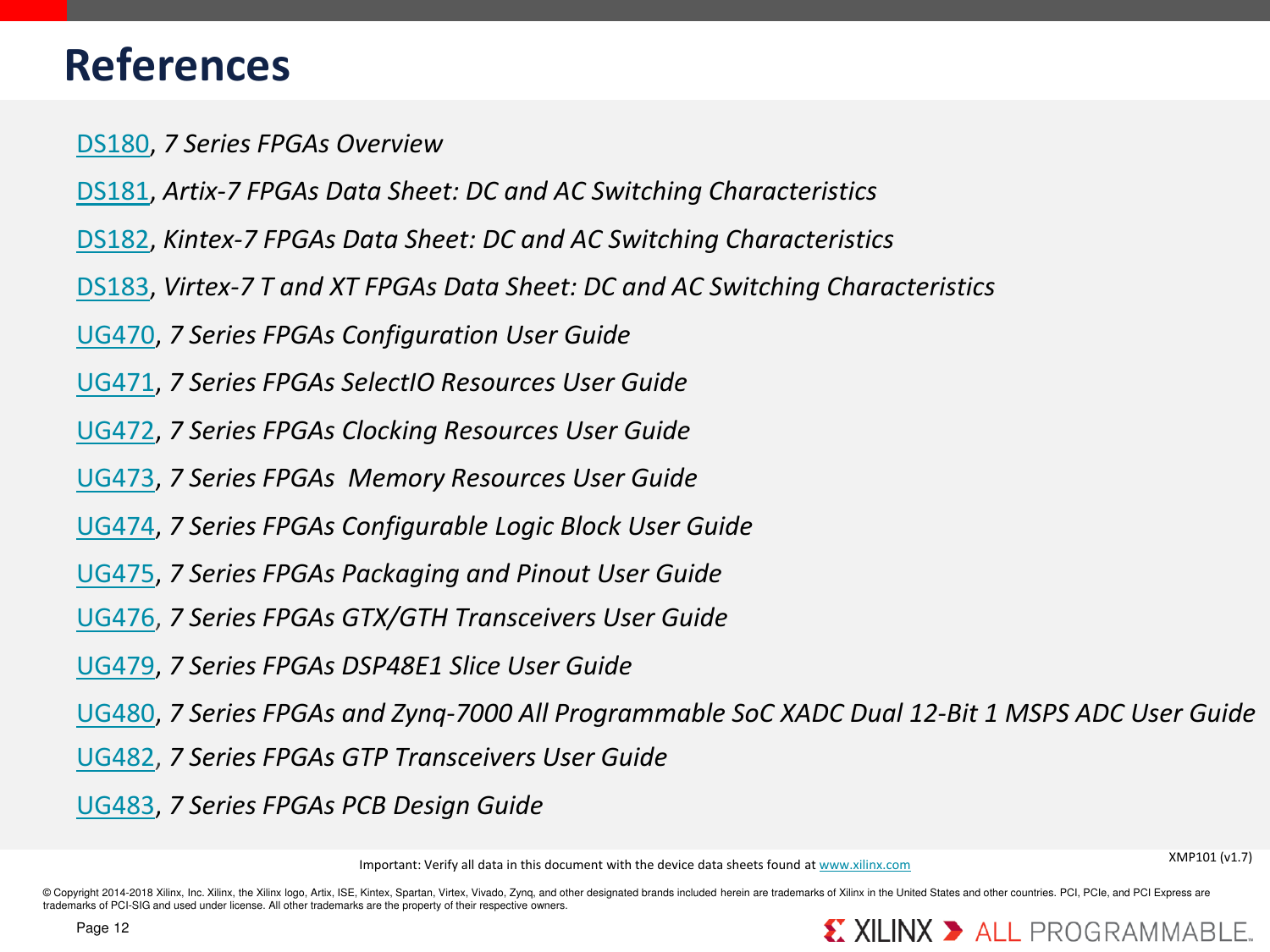 Page 12 of 12 - 7 Series Product Tables And Selection Guide 7-series-product-selection-guide