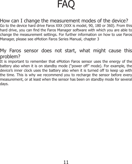 Page 11 of 12 - 800764-1.3 Faros Quick Guide E Motion En