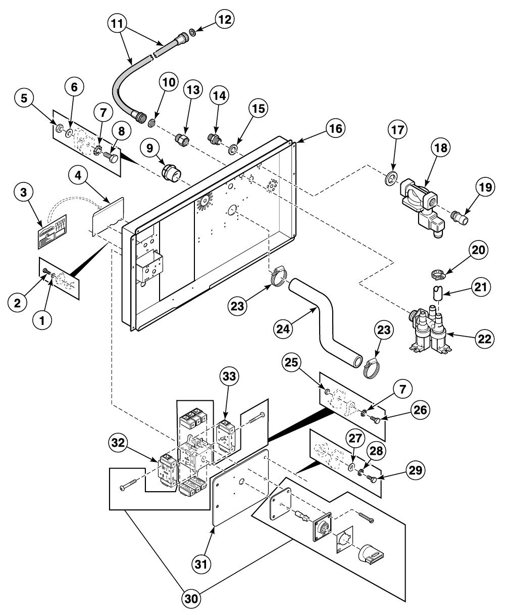 Washer Extractor Parts Manual HF900 9001759