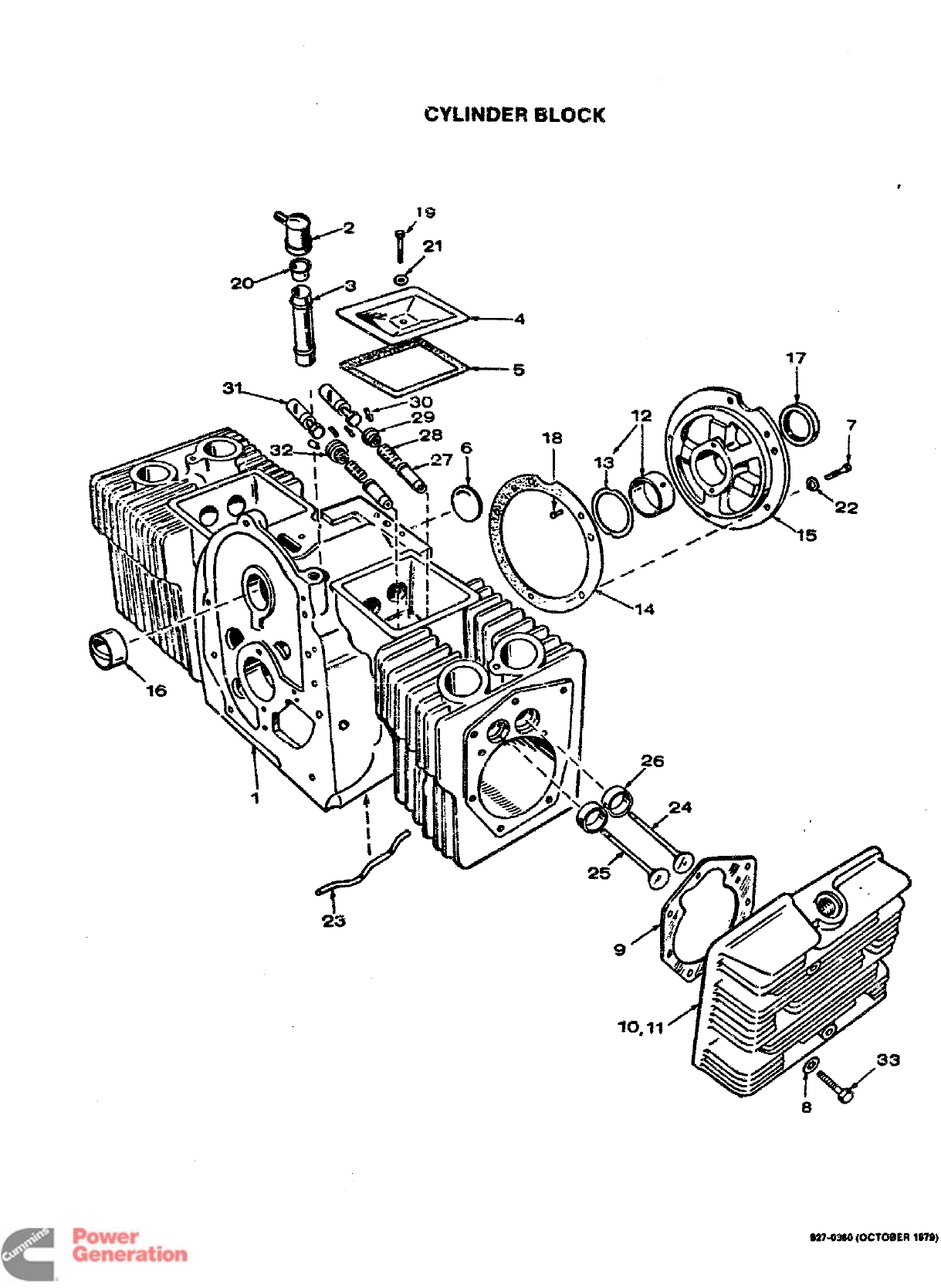 Gnq85 927 0360 Onan Cck Spec R V Home Standby Genset Parts Catalog 10 1979