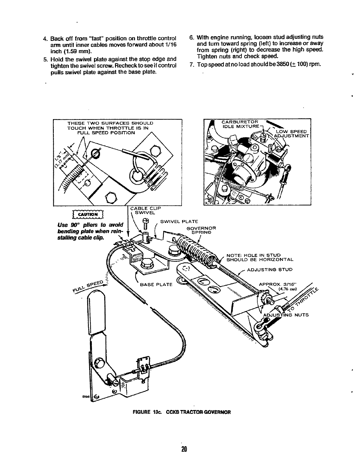 927 0754 Onan CCK CCKA CCKB (Spec A J) Engine Service Manual (03 1986)