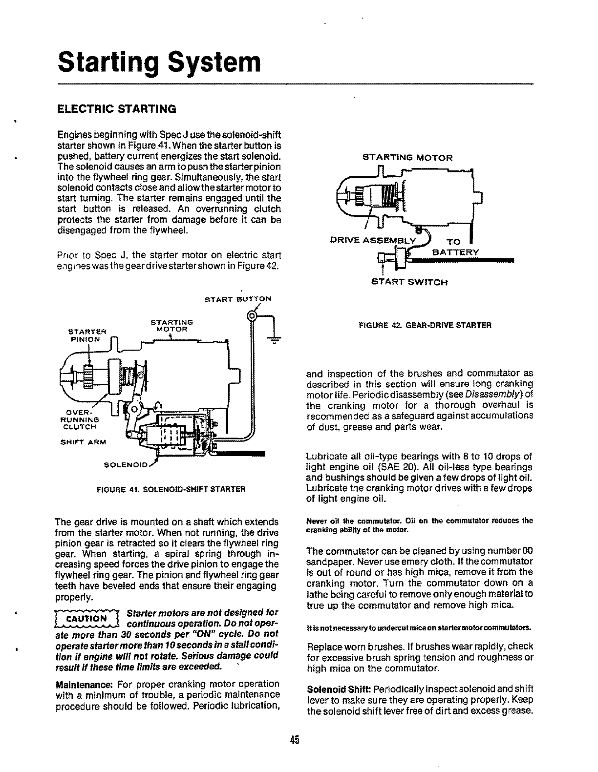 927 0754 Onan CCK CCKA CCKB (Spec A J) Engine Service Manual (03 1986)