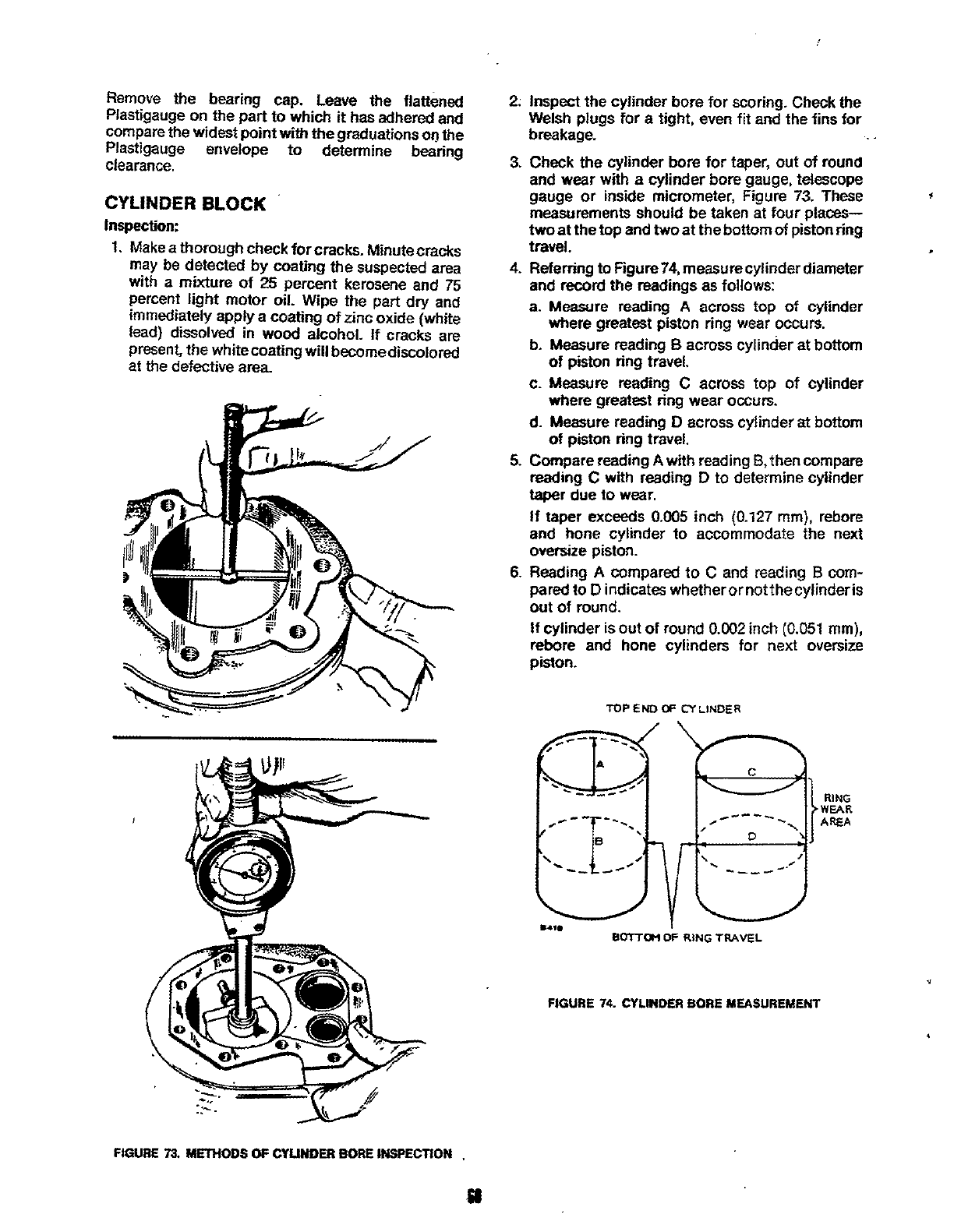 927 0754 Onan CCK CCKA CCKB (Spec A J) Engine Service Manual (03 1986)